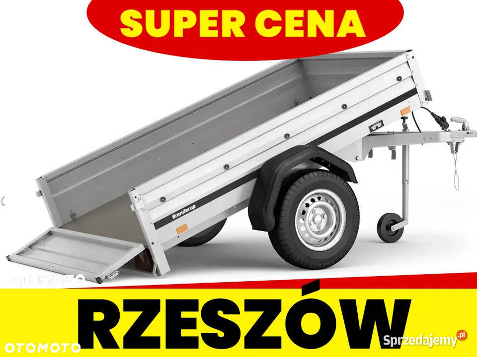 NOWA Przyczepa BRENDERUP 1205 SUB750 1 oś Rzeszów