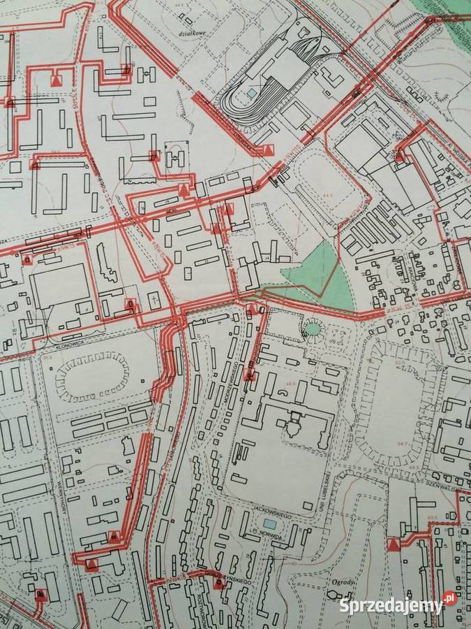 2536 Mapa Tematyczna Szczecina Szczecin