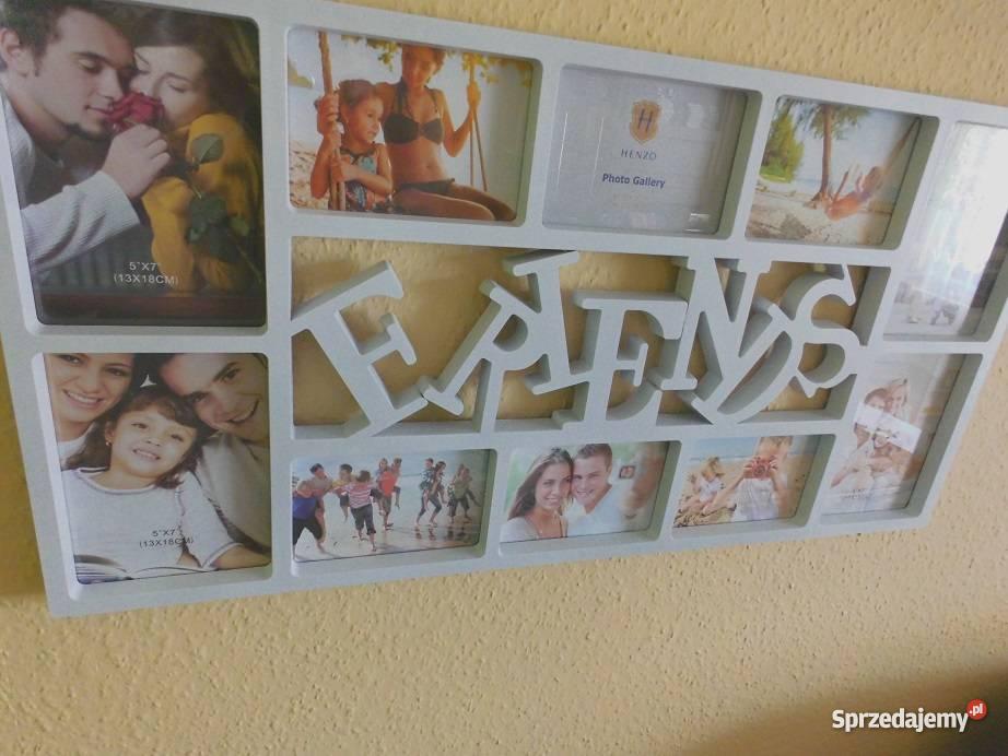 ramka na 10 zdjęć FRIENDS 40x80 multiramka dekor warmińsko-mazurskie sprzedam