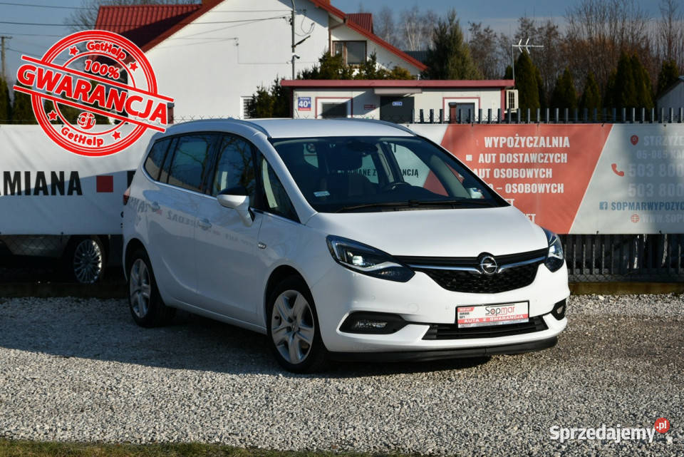 Opel Zafira 1.6CDTi 136KM 2017r. lift fullLED NAVi Kamera TEMPOMAT 2xPDC C…