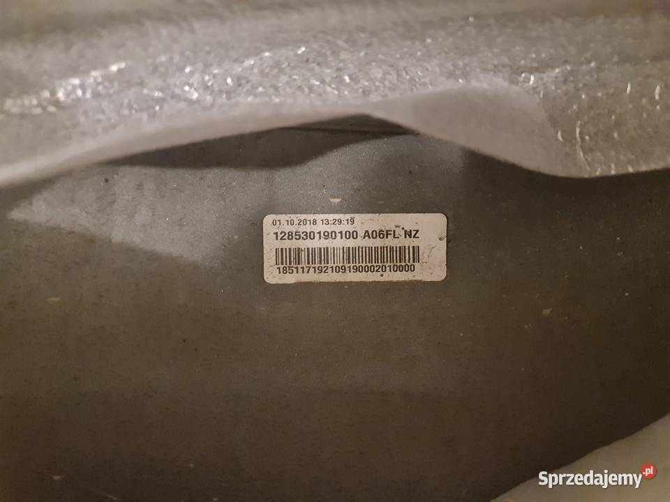 Skoda Fabia 1523 zderzak tylny Bielcandy Biały Łódź