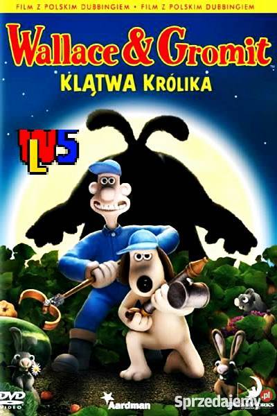WALLACE I GROMIT KLĄTWA KRÓLIKA dubbing Kalisz