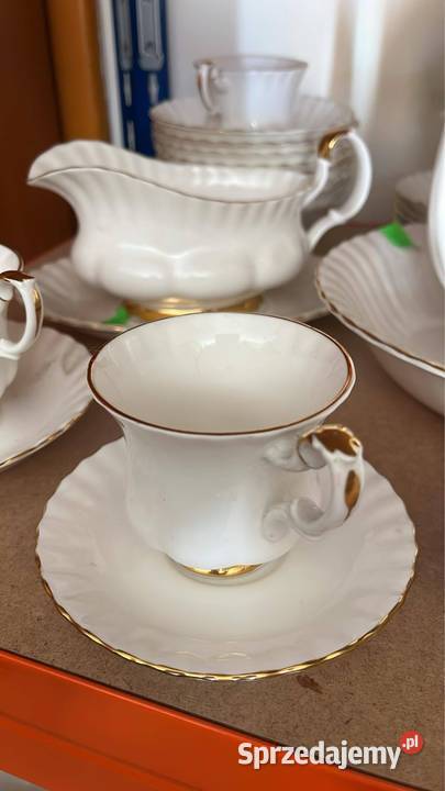 Filiżanka do kawy Royal Albert Anglia Val Door Porcelana i szkło Gdańsk