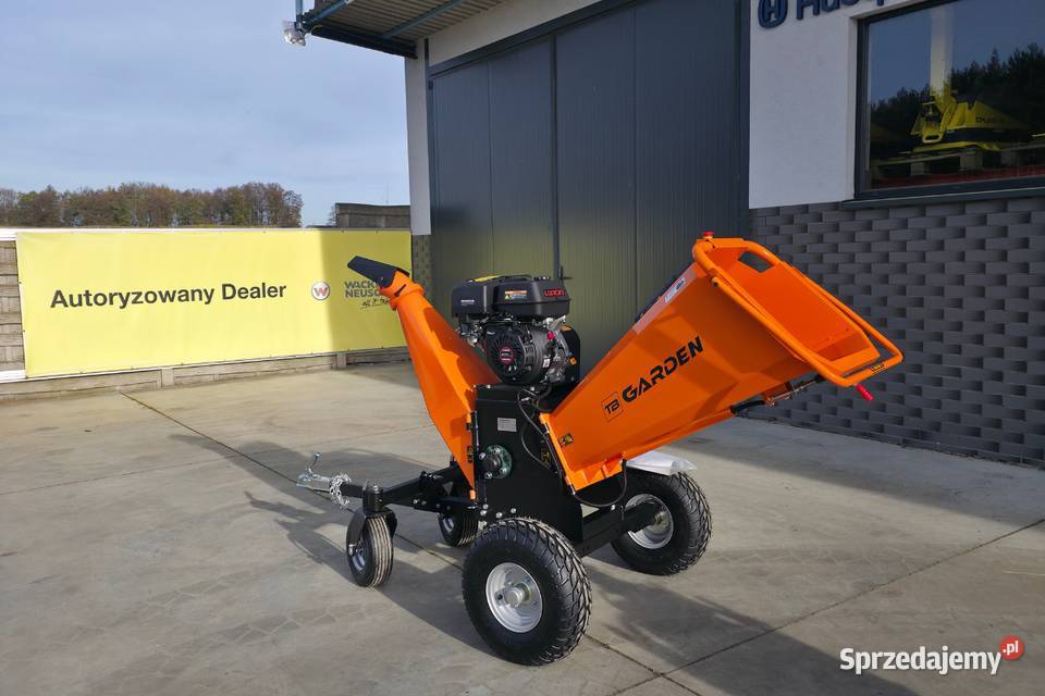 MOCNY ROZDRABNIACZ DO GAŁĘZI RĘBAK SPALINOWY TB Dunkowa