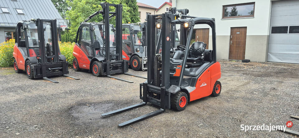 Wózek Widłowy Linde H20T Triplex 462m 2014 Stan Małkinia Górna