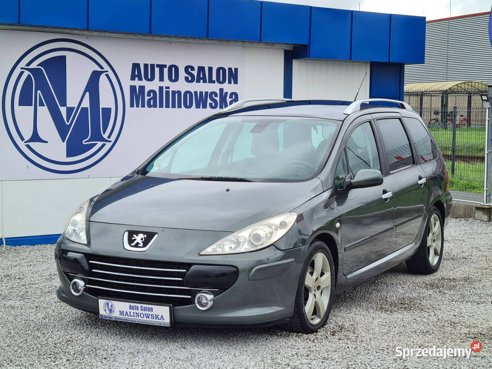 Peugeot 307 SW 7Osbowy SzklanyDach Klimatronik 307 SW Wągrowiec sprzedam
