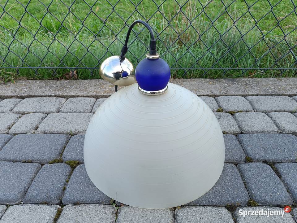LAMPA wisząca sufitowa szklana Średnica 38 Brzostek