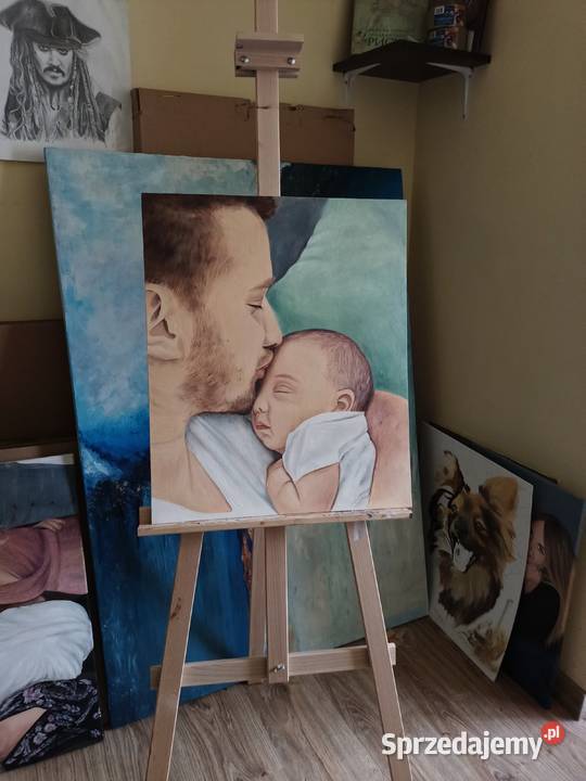 Obraz olejny portret rysunek mazowieckie Warszawa