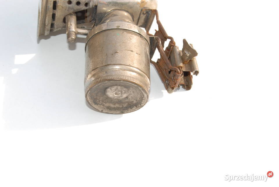 Stara lampa lampka karbidowa do roweru antyk Pozostałe Cieszyn