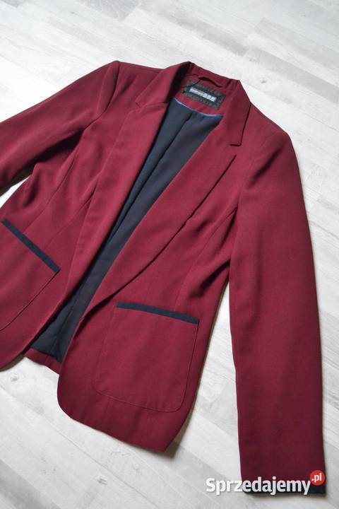 Atmosphere Elegancka marynarka burgund L Blezer sprzedam