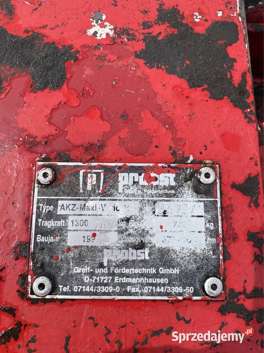 HDS CHWYTAK do Palet Szczecin sprzedam