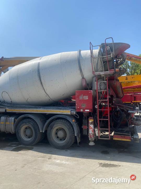 Gruszkopompa MAN TGS 4180 Sermac 28M Katowice