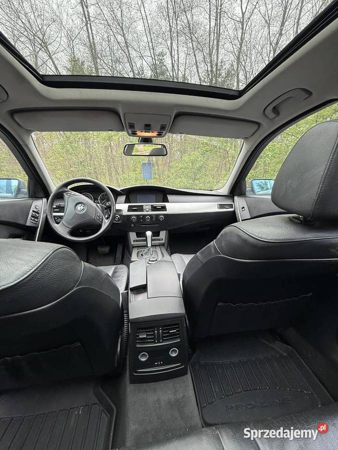 BMW E61 523i Touring 25 177 Automat Panorama 300817km Ruda Śląska