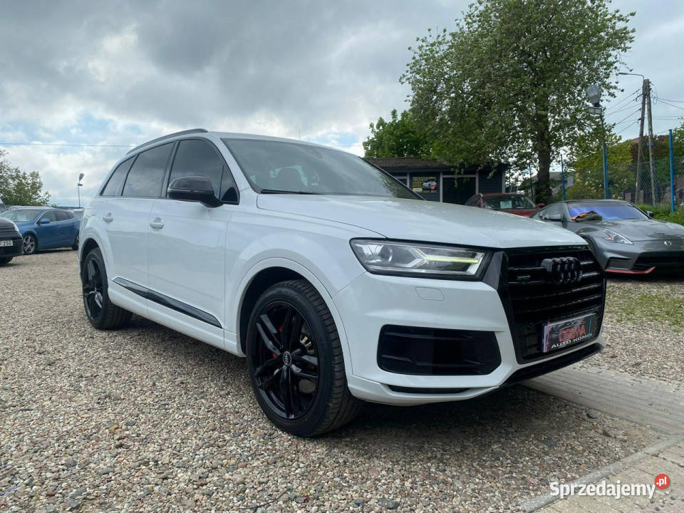 Audi Q7 20 tfsi Quattro 7 os Panorama skóry ledy aluminiowe felgi Gdańsk