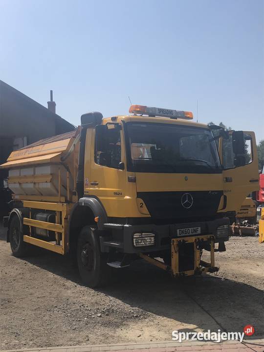 Mercedes Axor 2011 4x4 1824 piaskarka solarka sprowadzony Ropczyce