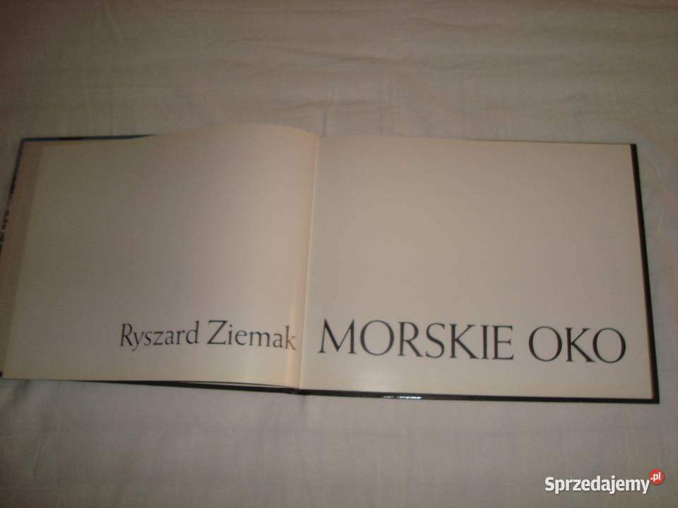 Książka Morskie Oko album przyroda, krajobrazy