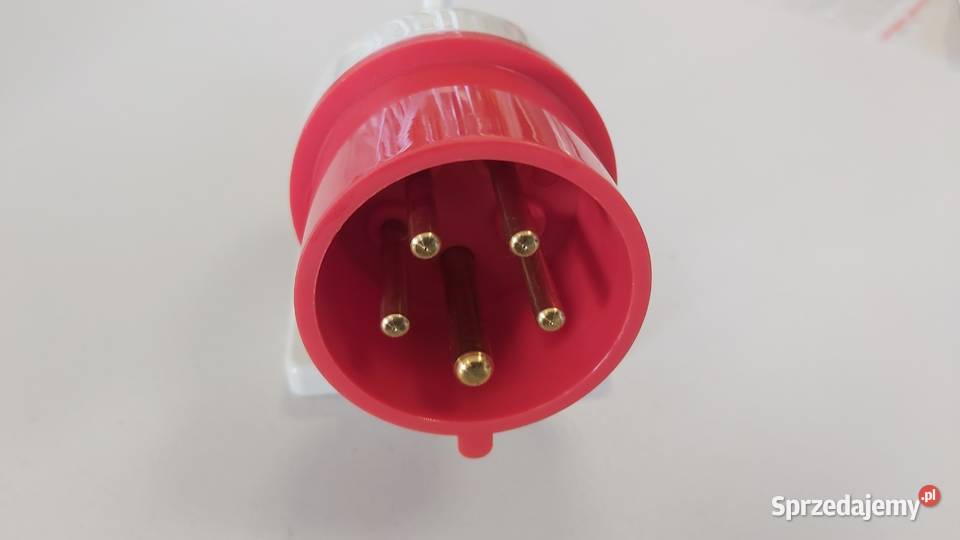 Wtyka siłowa naścienna 16A 5P Walther 611