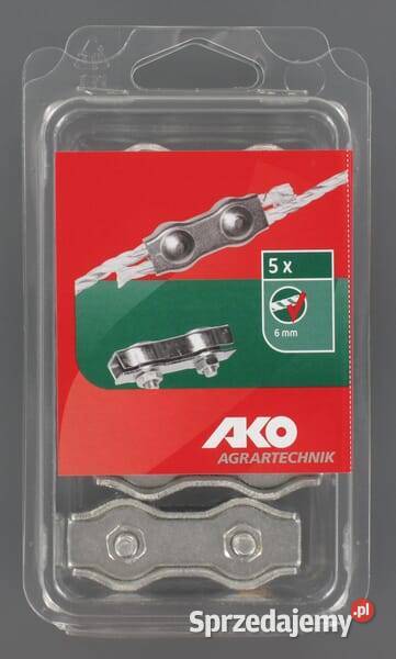 Złączka do linek ocynkowana 6 mm paczka 44535051 Kamionna sprzedam