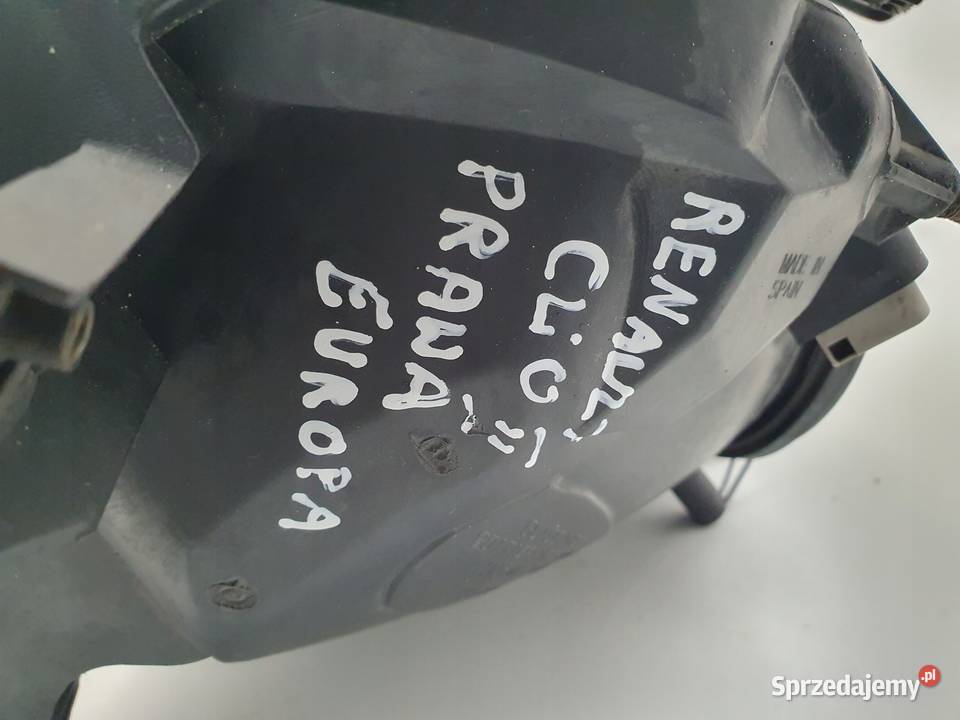 LAMPA Renault Clio II PRAWY PRZÓD prawa przednia osobowe lubelskie Rudka