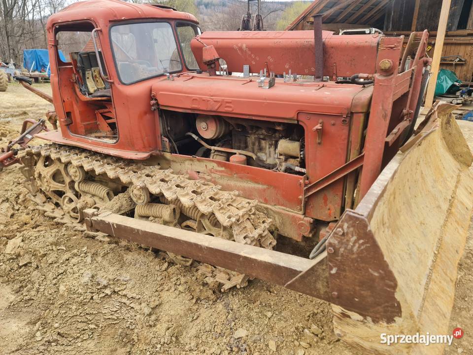 DT75 spychacz gąsienicowy małopolskie Więciórka