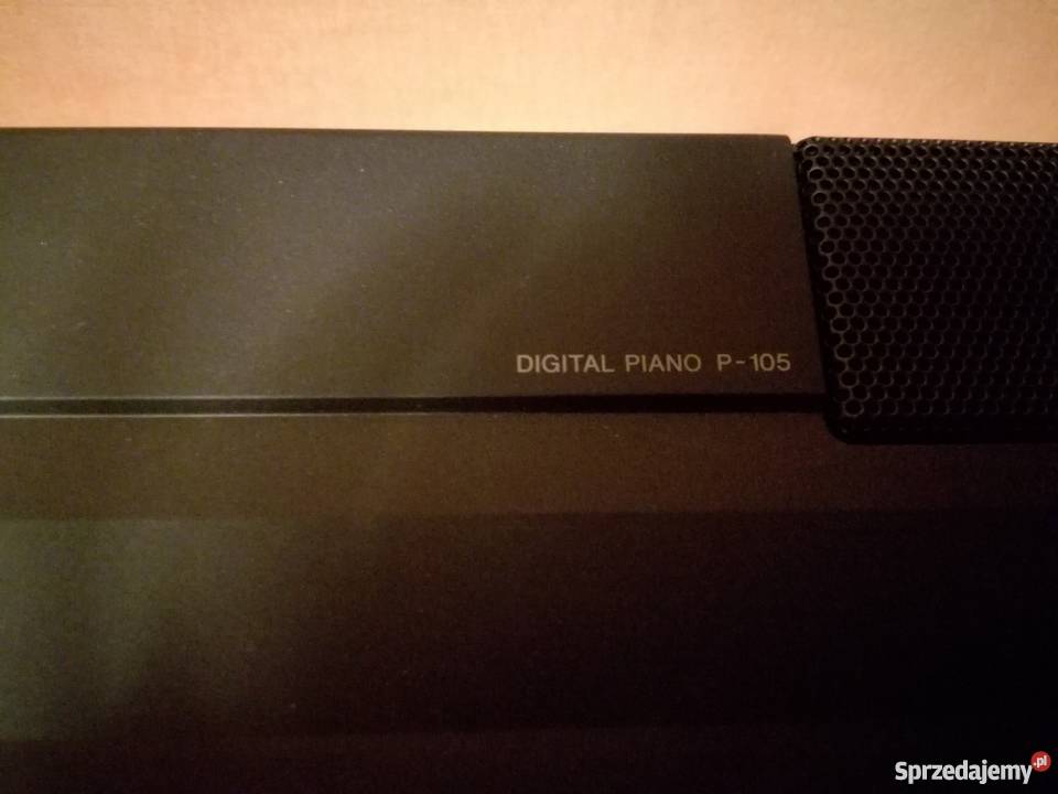 Pianino cyfrowe YAMAHA P105 w stanie idealnym Poznań