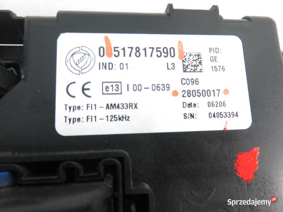 BSI FIAT GRANDE PUNTO 14 517817590 28050017 Skrzynki bezpieczników małopolskie