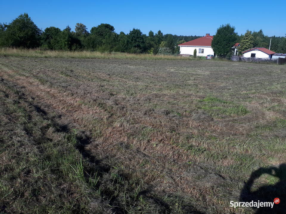 działka budowlana 1400 m z wydanymi warunkami Poręba