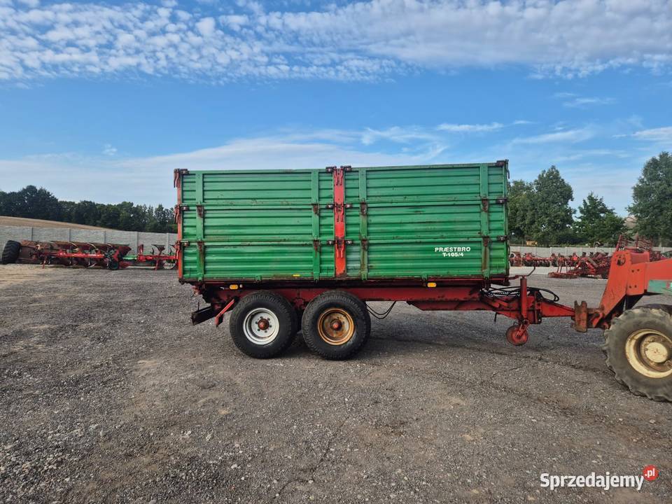 Przyczepa tandem pronar na 3 strony 11 ton nieuszkodzony pomorskie Nowa Karczma