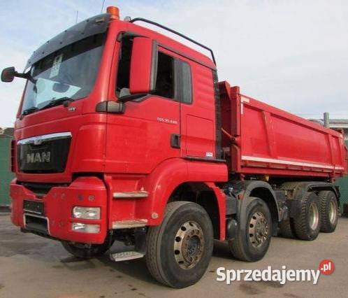 MAN TGX wywrotka na bok 8x4 mazowieckie Warszawa sprzedam