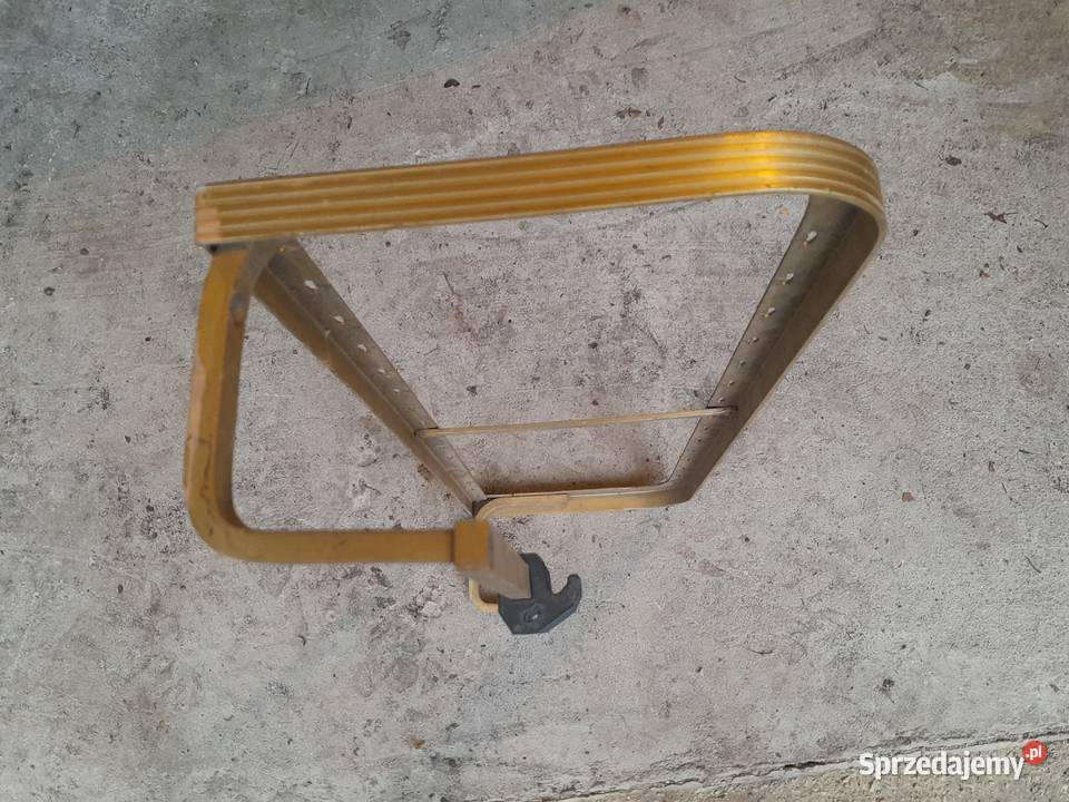 Stara aluminiowa półka z czasów PRL retro Dąbrowa Górnicza