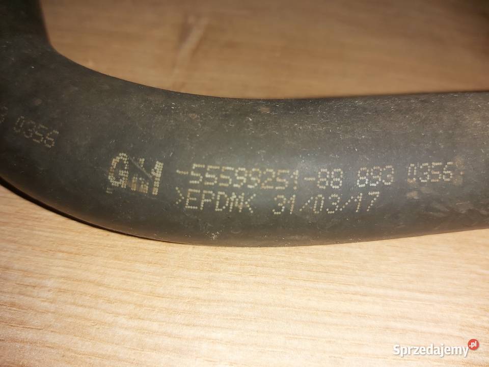 Wąż wody 20cdti B20DTH opel insignia 55599251 Układ chłodzenia Bydgoszcz