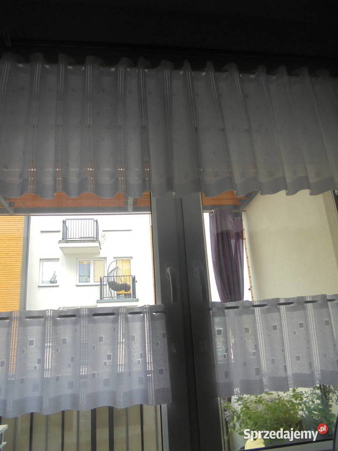 komplet na okno z żakardu góra 26051 dół 2x10030 Włocławek