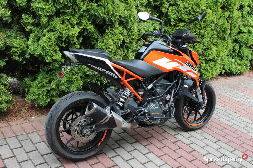 KTM DUKE 125 2017 Raty na telefon zamiana dowóz naked KTM Goleniów