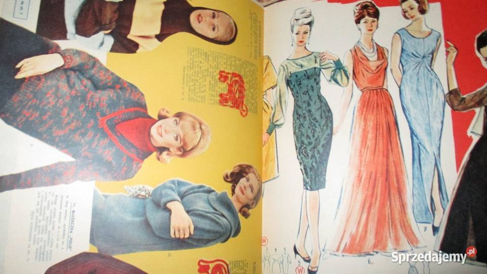 Świat Mody magazyn modowy czasopismo moda PRL Łódź sprzedam