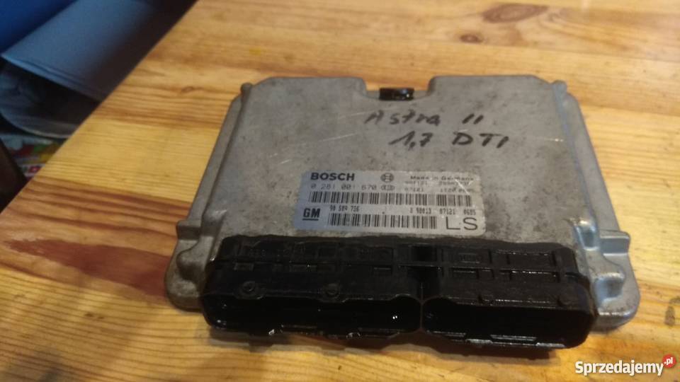 Komputer OPEL ASTRA II 0281001670 Margonin