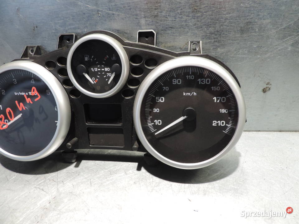 PEUGEOT 206 PLUS LICZNIK ZEGARY PRĘDKOŚCIOMIERZ