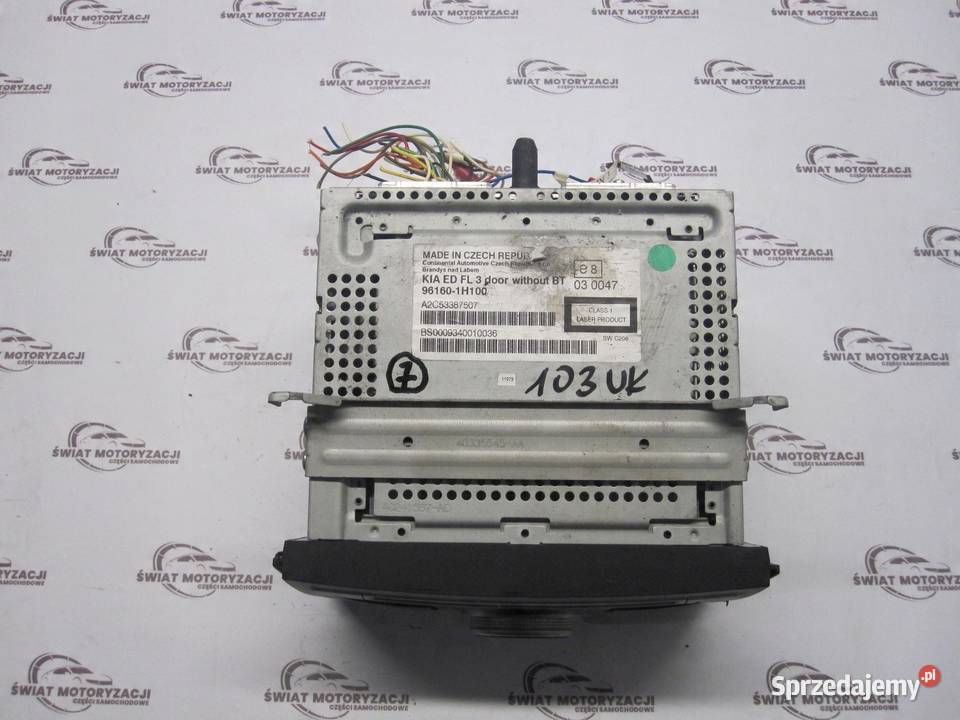 KIA PRO CEED I 10r radio CD 961601H100 osobowe