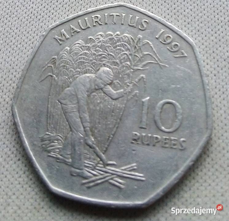 MAURITIUS 10 RUPEES 1997 r mazowieckie Legionowo