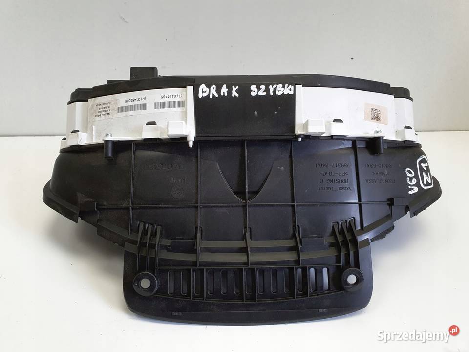 Volvo S60 II V60 I benzyna LICZNIK ZEGARY Rudka