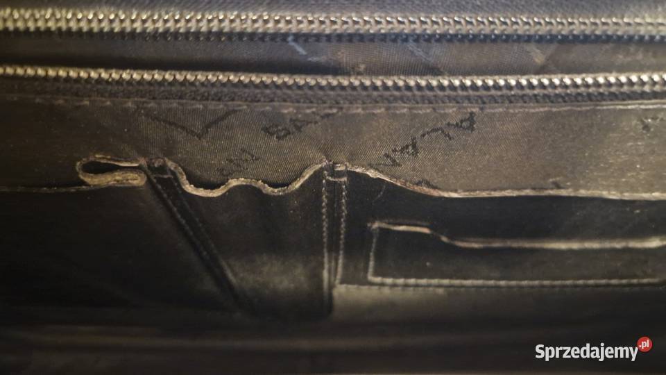 Męska TECZKAAKTÓWKA marki Saga naturalna skóra sprzedam