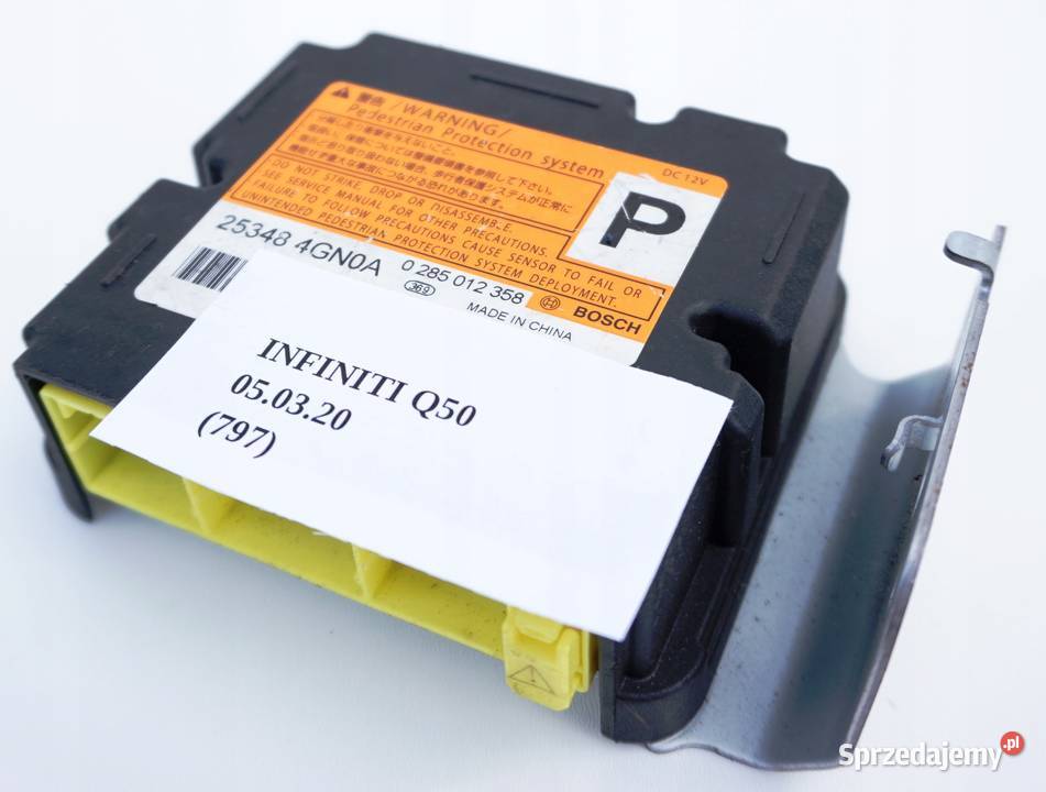 STEROWNIK MODUŁ PODUSZEK AIRBAG Q50 INFINITI