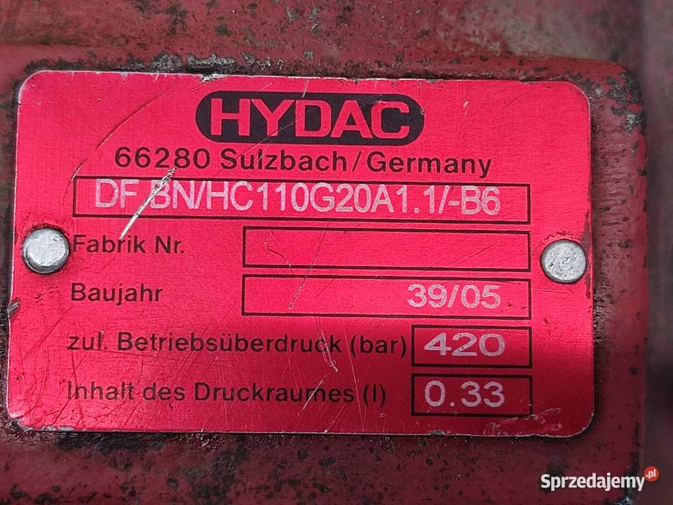 Filtr ciśnieniowy OTHYDAC000314 Manitou MT1740 wielkopolskie