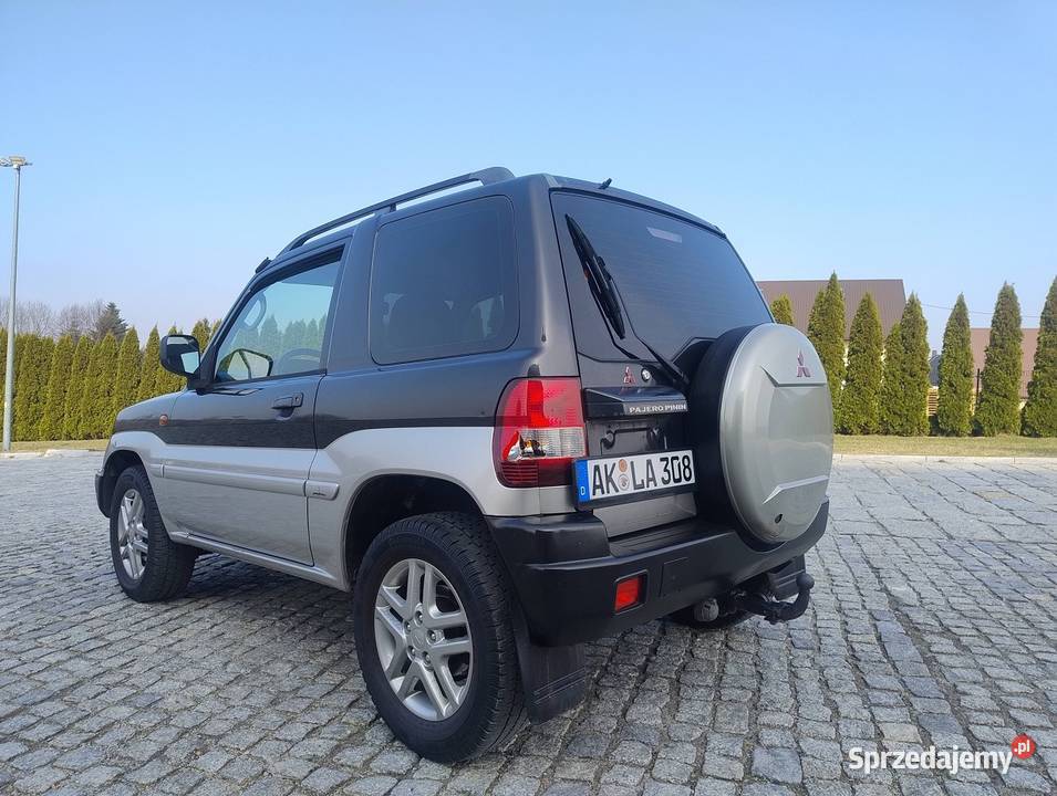 MITSUBISHI PAJERO PININ 2002 AUTOMAT BENZYNA Rok produkcji 2003 Myślenice