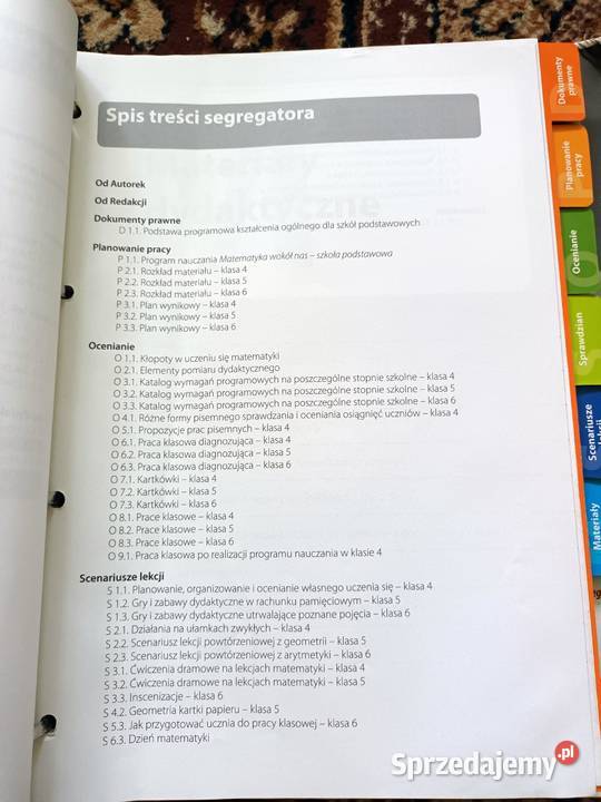 Matematyka wokół nas poradnik nauczyciela 46 matematyka podkarpackie sprzedam