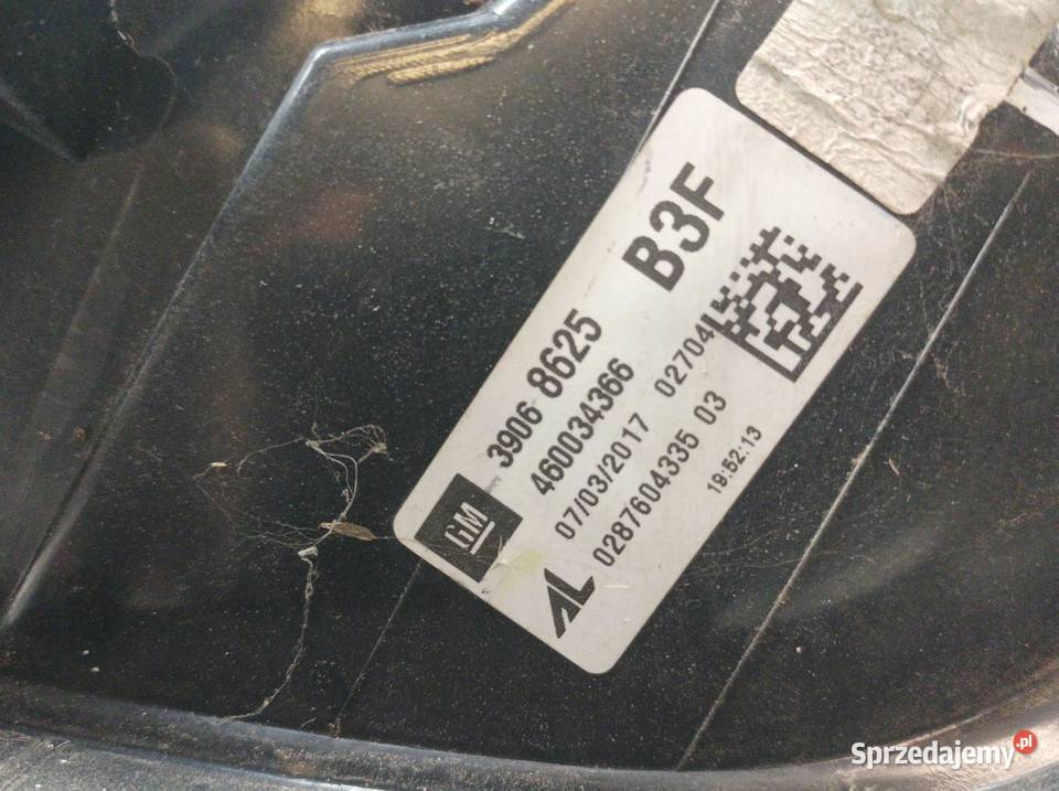 LAMPA TYŁ LEWA 3D EUR 39068625 Opel Corsa V 2014 sprzedam