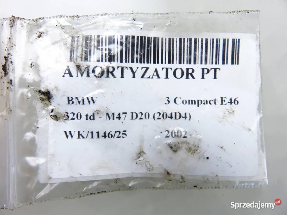 AMORTYZATOR TYŁ BMW E46 320 td 6757045 osobowe