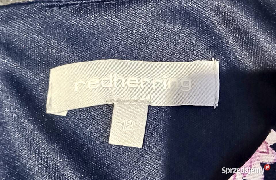 Wiosenna sukienka w kwiaty krótki sprzedam