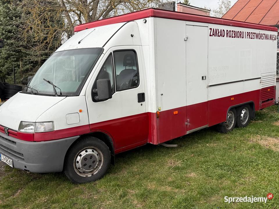 Peugeot Boxer Food Truck Sklep Mobilny Rok produkcji 1996 Peugeot Wola Niemiecka