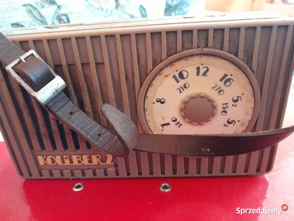 Stare radio KOLIBER 2 i futerał śląskie Gliwice sprzedam