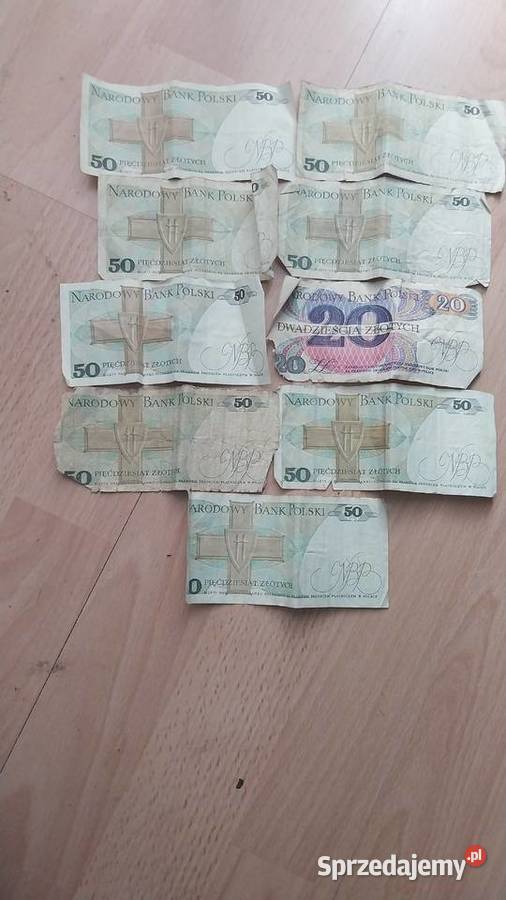 Stare banknoty polskie Pieniądze papierowe Golub-Dobrzyń sprzedam